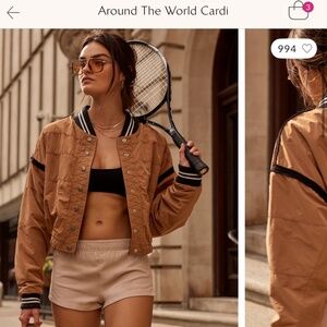 FREE PEOPLE - Around the world cardi